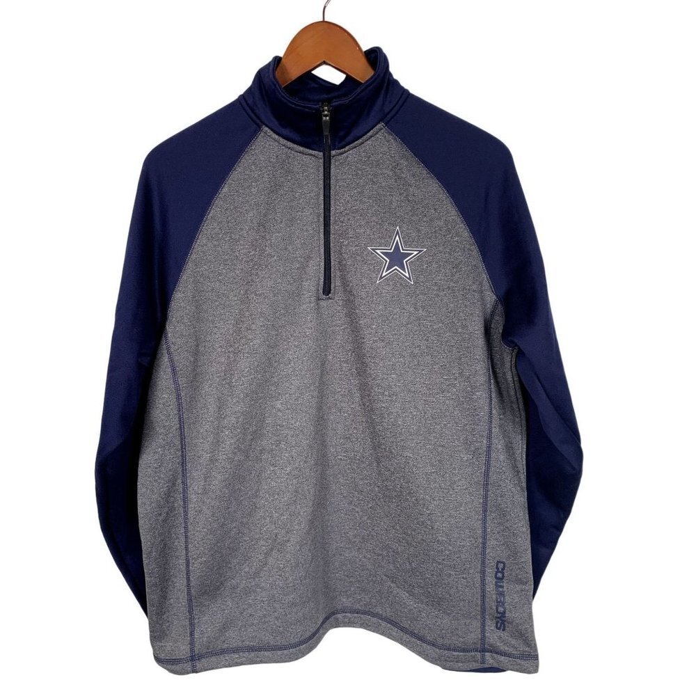 Dallas Cowboys Authentics 1/4 Zip Fleece Size Medium